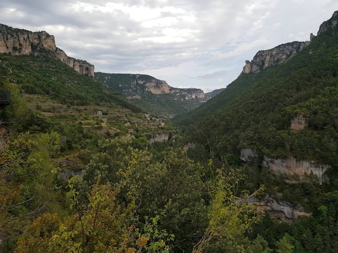 De Gorges de la Jonte bij het gierencentrum